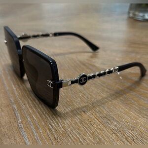 CC Black Silver Sunglasses